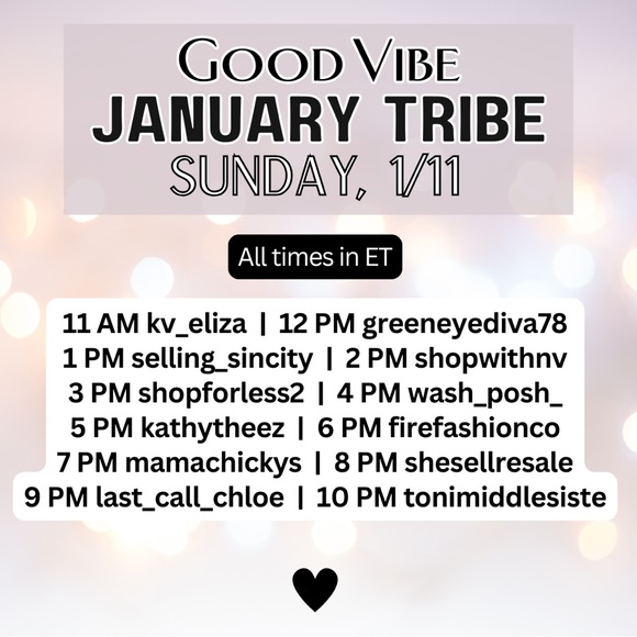 2/7 Good Vibe February Tribe! - Picture 3 of 4